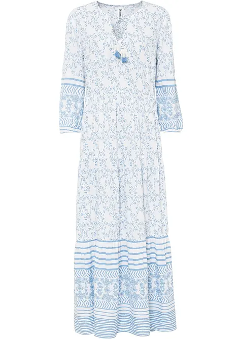 Abito lungo in viscosa fluente, bonprix