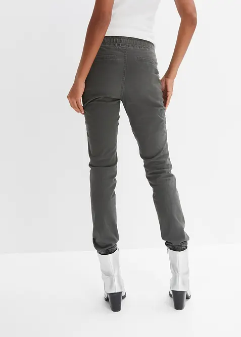 Pantaloni con dettagli in stile biker, bonprix