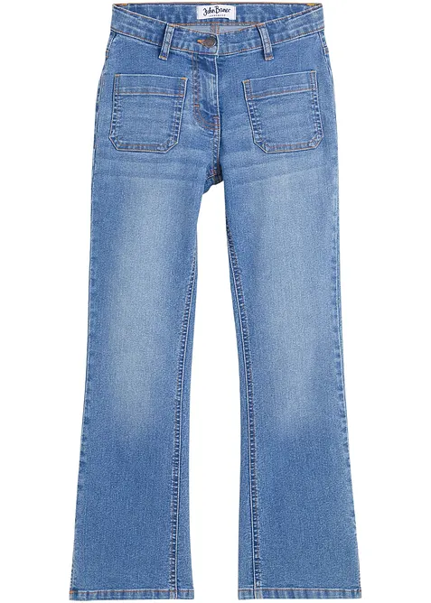 Jeans comodi, flared, bonprix