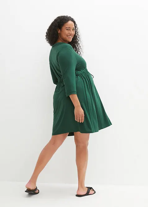 Abito pr&eacute;maman / da allattamento con colletto, bonprix