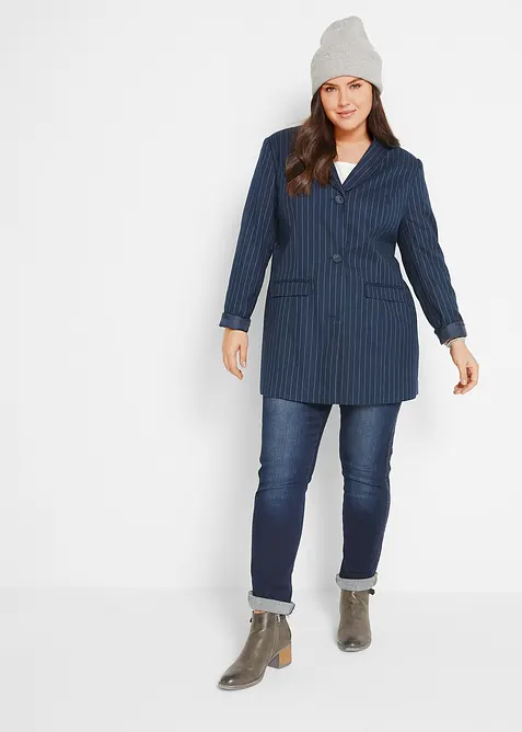 Jeans modellanti slim, vita alta, bonprix