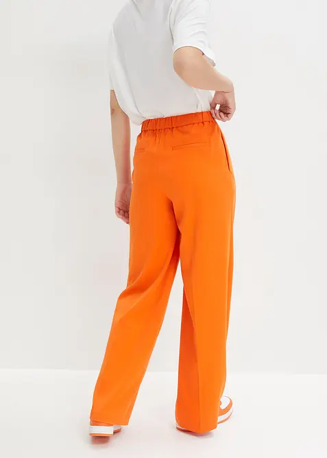 Pantaloni con pinces comodi in vita, bonprix