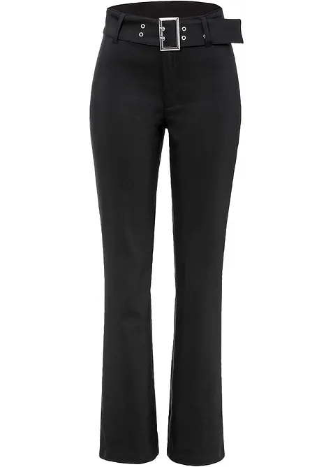 Pantaloni elasticizzati con cintura, bonprix