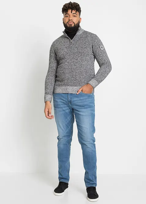 Jeans regular fit, tapered, bonprix