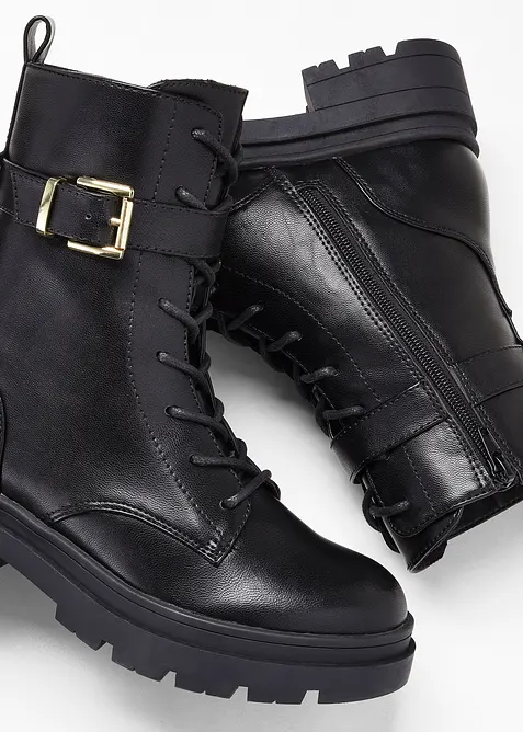 Scarponcini con fibbia, bonprix