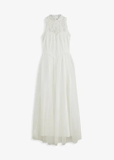 Abito da sposa con tulle e pizzo, bonprix