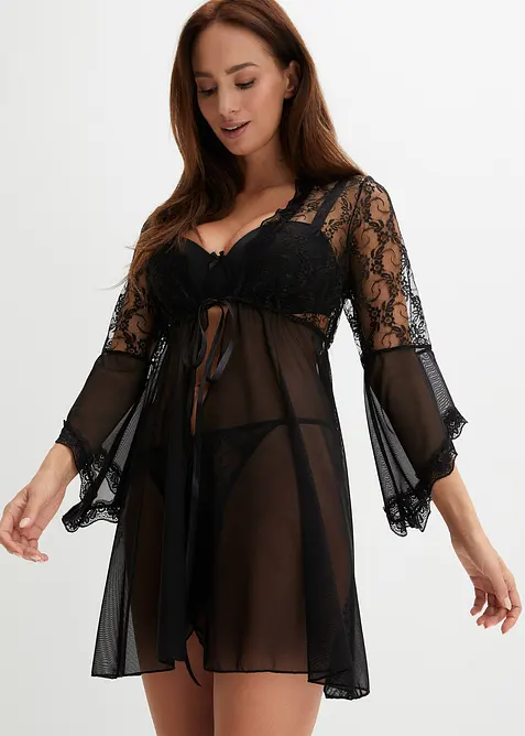 Kimono e perizoma (set 2 pezzi), bonprix