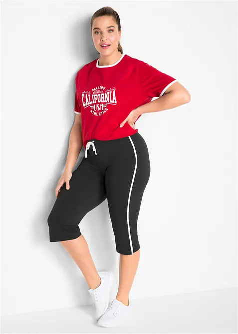 Pantaloni capri sportivi, bonprix