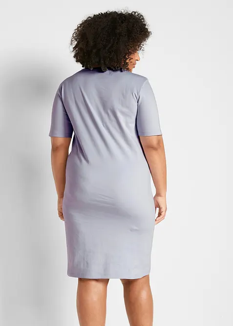 Abito t-shirt oversize in puro cotone (pacco da 2), bonprix