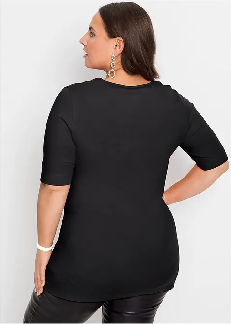 Maglia lunga aderente, bonprix