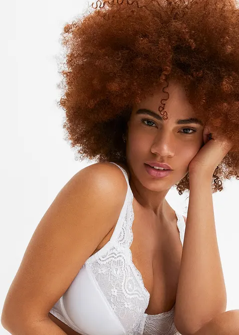 Reggiseno con ferretto e pizzo delicato (pacco da 2), bonprix