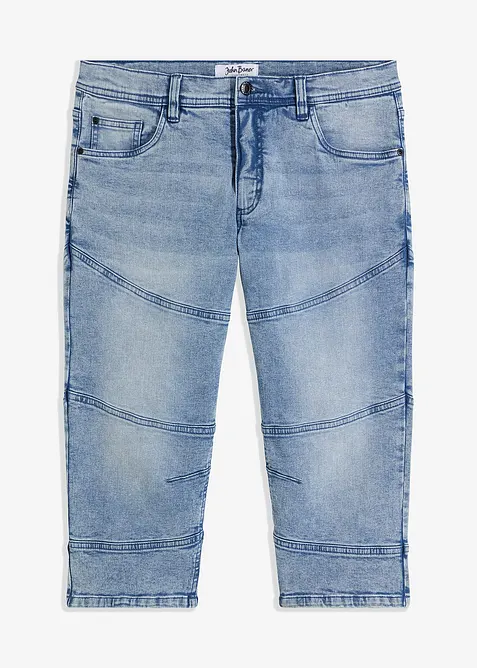 Jeans a pinocchietto elasticizzati regular fit, straight, bonprix