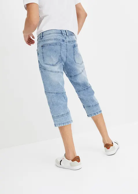 Jeans a pinocchietto elasticizzati regular fit, straight, bonprix