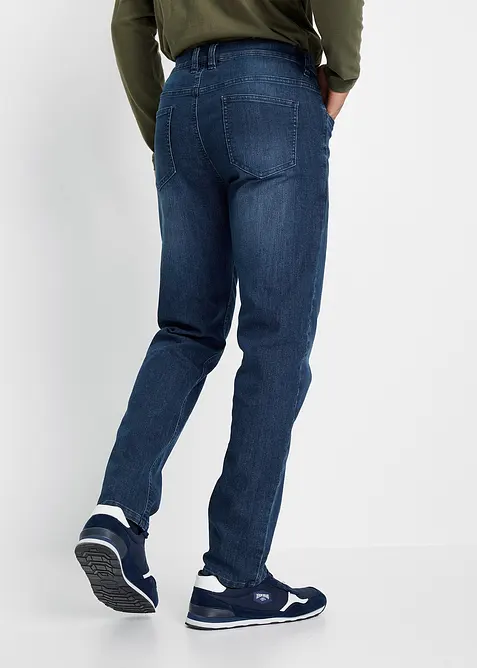 Jeans elasticizzati leggeri slim fit, straight, bonprix