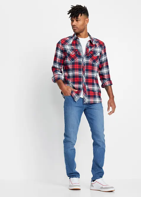 Jeans leggeri slim fit, straight, bonprix