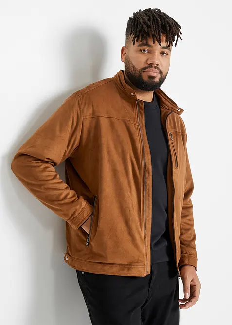 Giacca in similpelle scamosciata, bonprix