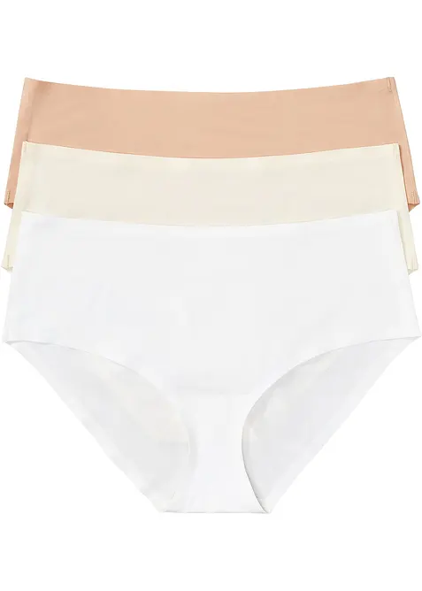 Panty senza cuciture Feel Comfort (pacco da 3), bonprix