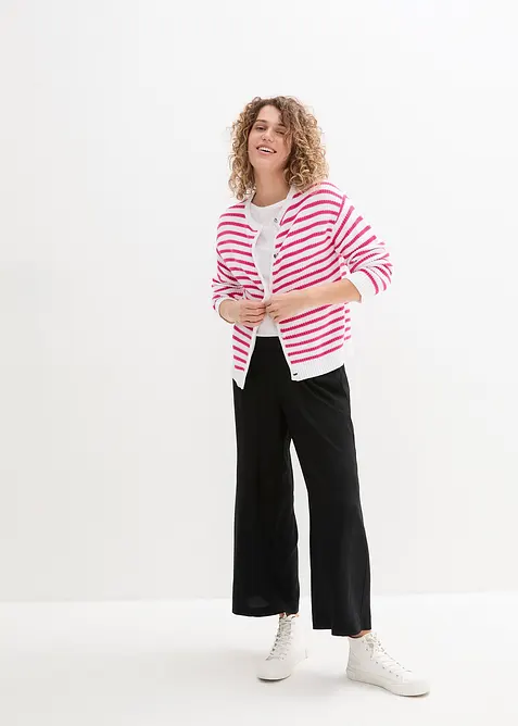 Pantaloni culotte in viscosa, bonprix