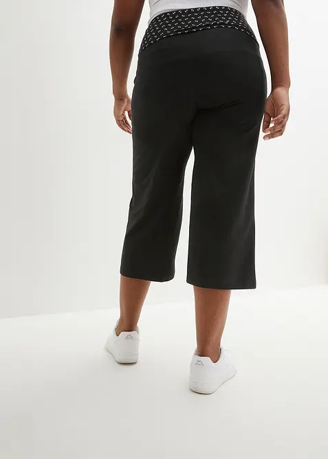 Pantaloni culotte da casa con bordo elastico in vita, bonprix