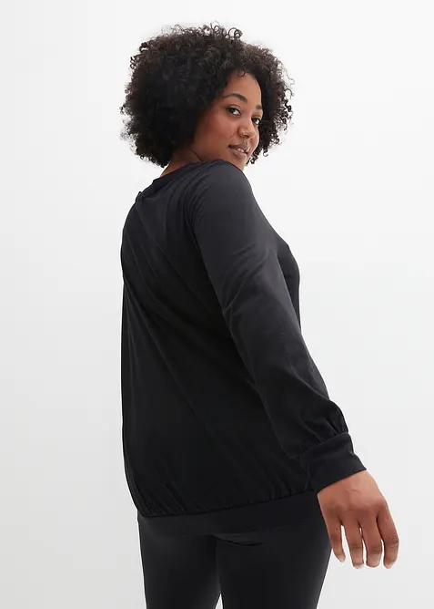 Maglia ampia a maniche lunghe per lo sport, bonprix