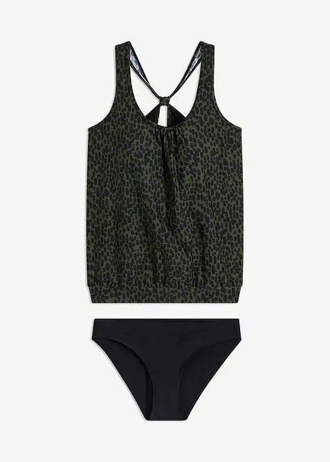 Tankini oversize (set 2 pezzi), bonprix