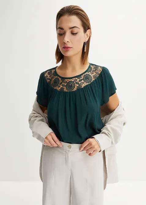 Blusa in pura viscosa, bonprix