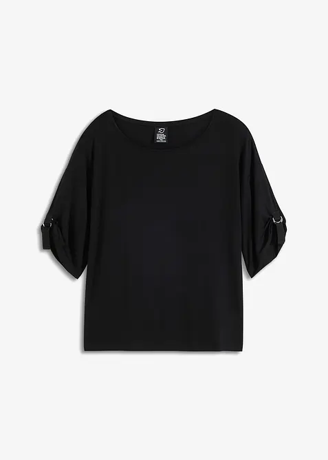 T-shirt con scollo a barca, bonprix