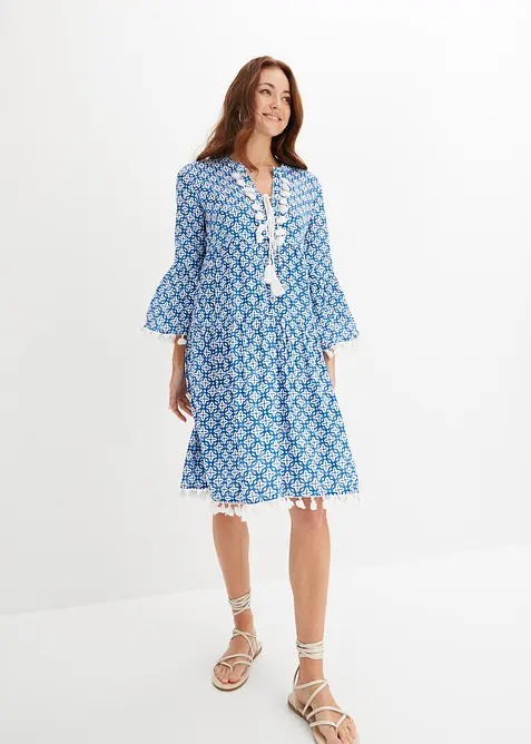 Abito tunica in morbida viscosa, bonprix