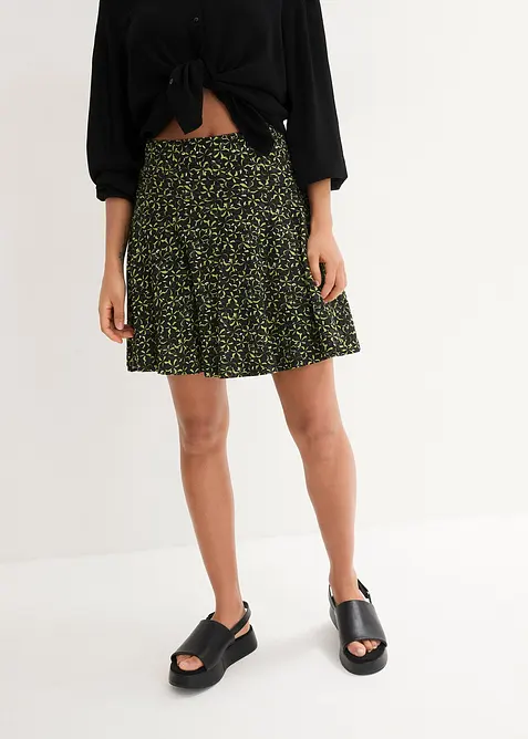 Gonna pantalone in viscosa morbida, bonprix