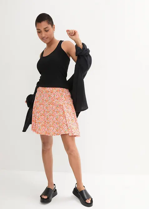 Gonna pantalone in viscosa morbida, bonprix