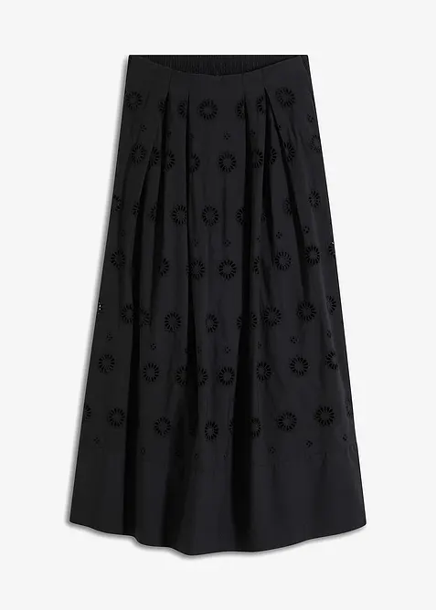 Gonna lunga in cotone biologico, bonprix