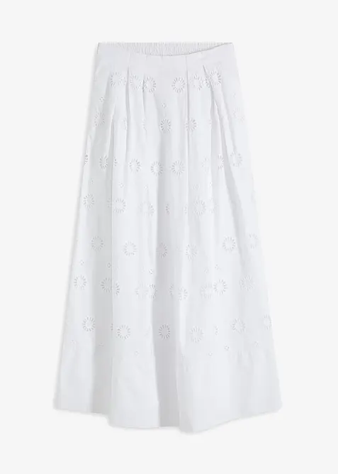 Gonna lunga in cotone biologico, bonprix