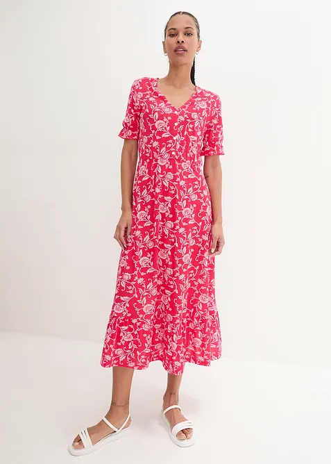 Abito in jersey di viscosa fluente, bonprix