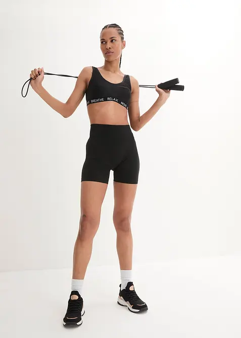 Pantaloncini funzionali senza cuciture, bonprix