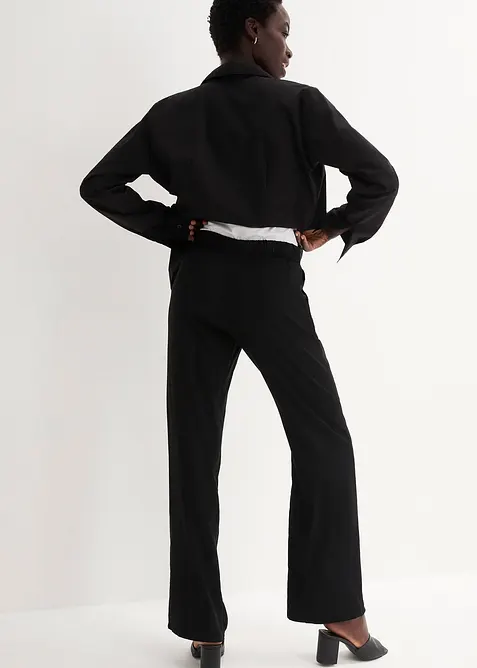 Pantaloni con elastico in vita in viscosa, bonprix