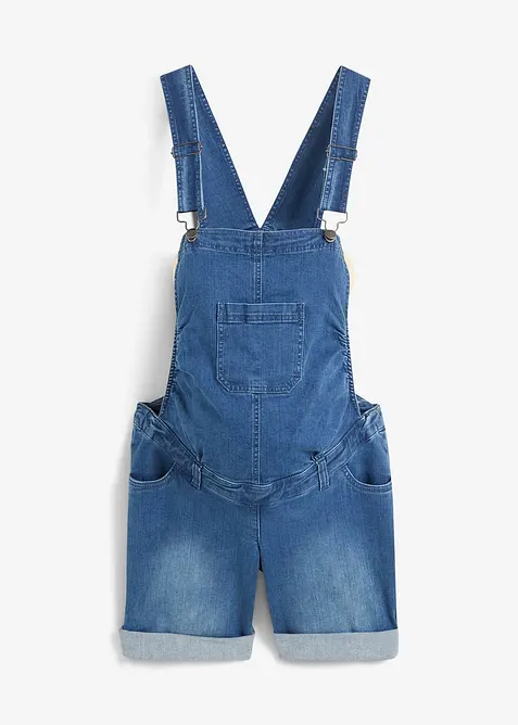 Salopette corta prémaman di jeans 2 in 1, bonprix