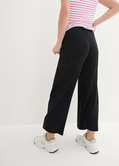 Pantaloni culotte prémaman in morbida viscosa, loose fit, bonprix