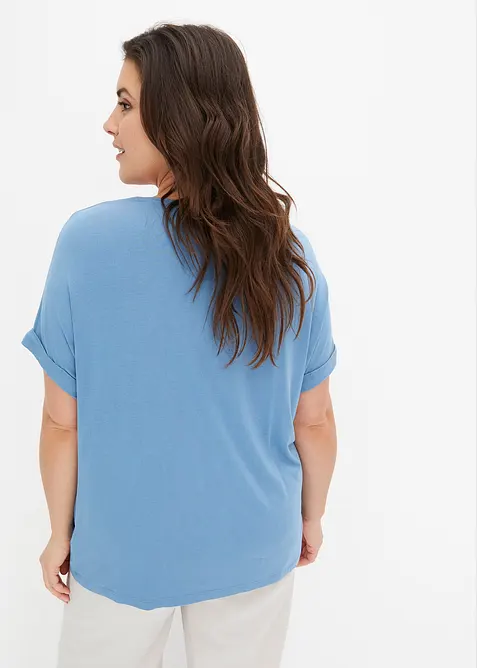 Maglia in misto viscosa fluente, bonprix