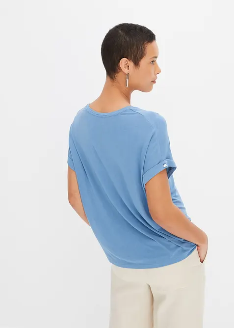Maglia in misto viscosa fluente, bonprix