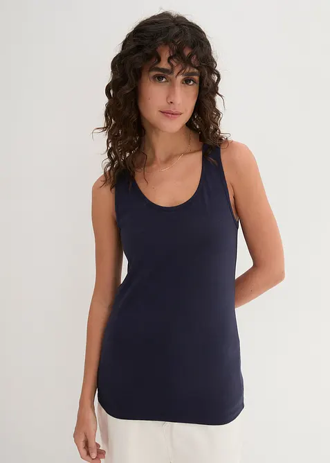 Canotta elasticizzata (pacco da 2), bonprix