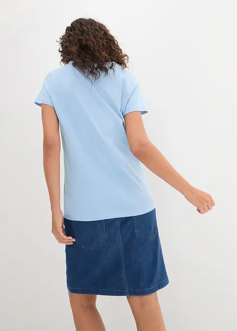 Maglia con scollo rotondo (pacco da 5), bonprix