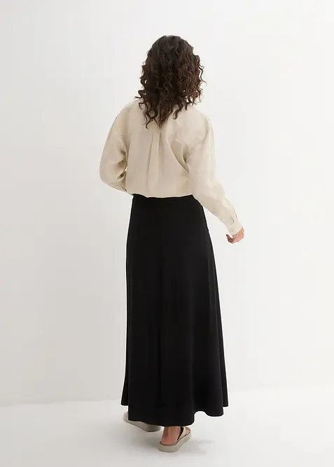 Gonna in jersey misto viscosa, bonprix