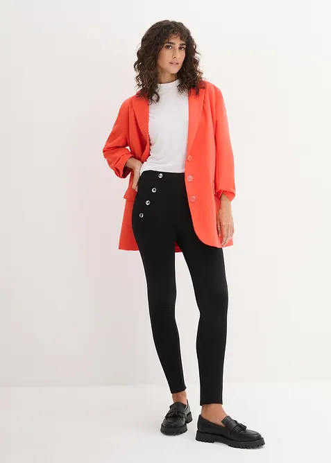 Leggings in punto di Roma comodo, bonprix