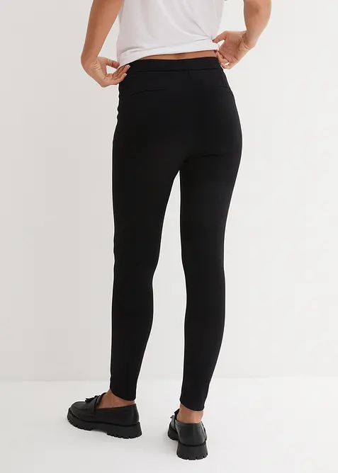 Leggings in punto di Roma comodo, bonprix