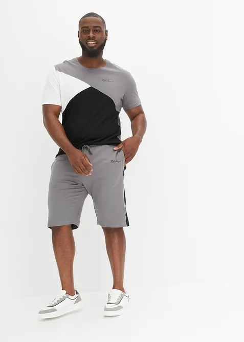 T-shirt e bermuda in felpa (set 2 pezzi), bonprix