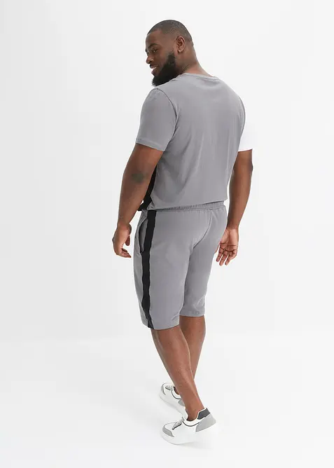 T-shirt e bermuda in felpa (set 2 pezzi), bonprix