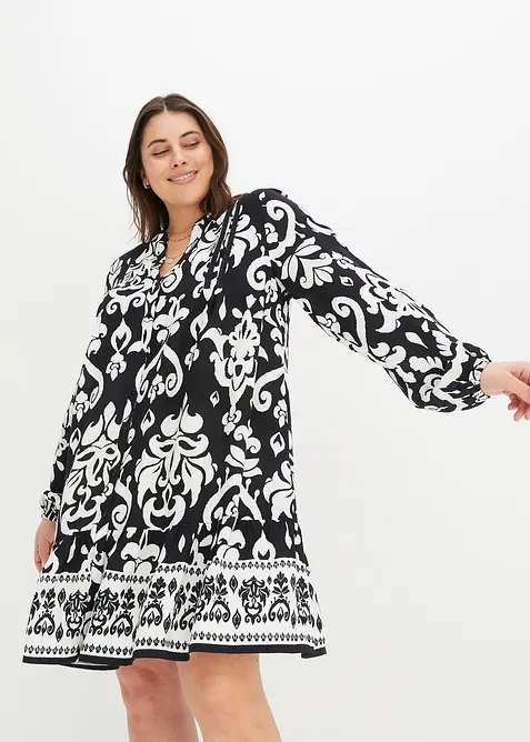 Abito tunica in viscosa fluente, bonprix