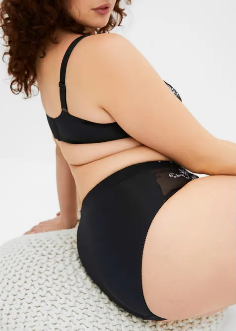 Slip modellante con ricami (pacco da 2), bonprix