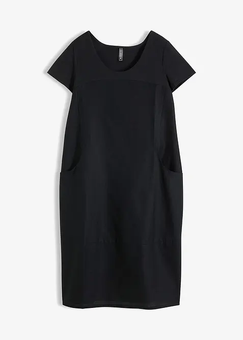 Abito in misto lino leggero, bonprix