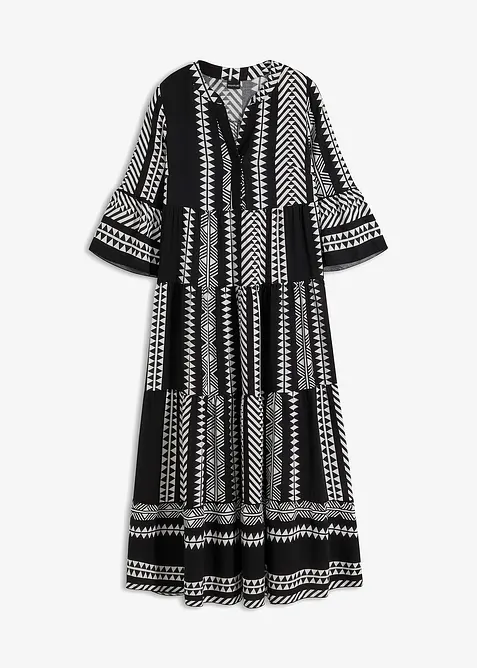 Abito lungo in viscosa fluente, bonprix